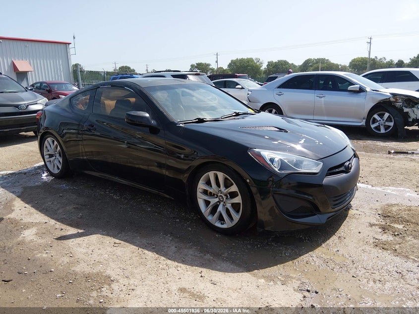 2013 Hyundai Genesis VIN KMHHT6KD3DU095340 IAAI salvage auction — FRONT END, Salvage Title, sold $975 on 2026-07-23 (photo 1)