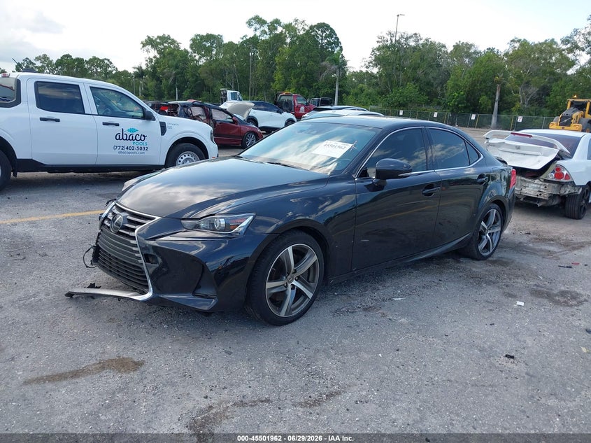 2019 Lexus Is VIN JTHBA1D27K5090713 IAAI salvage auction — RIGHT SIDE, Rebuildable (Florida), sold $2,650 on 2026-07-29 (photo 2)