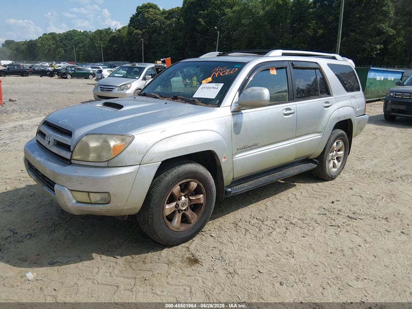 2005 Toyota 4runner VIN JTEBU14R750069508 IAAI salvage auction — NORMAL WEAR, Clear (Georgia), sold $2,600 on 2026-07-09 (photo 2)