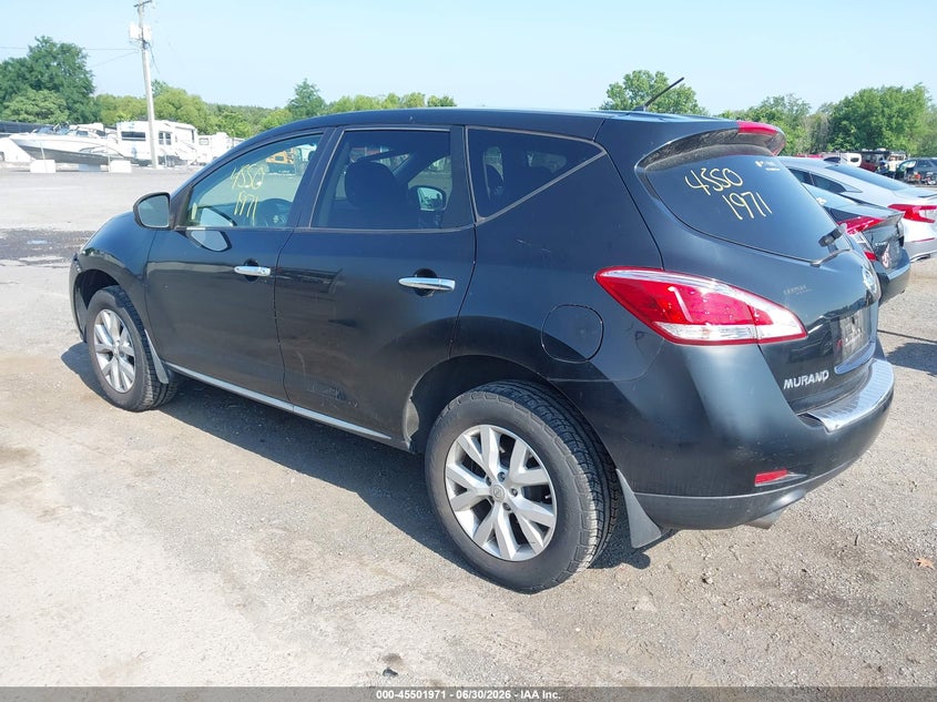 2013 Nissan Murano VIN JN8AZ1MW7DW319109 IAAI salvage auction — NORMAL WEAR, Clear (Virginia), sold $400 on 2026-07-14 (photo 3)