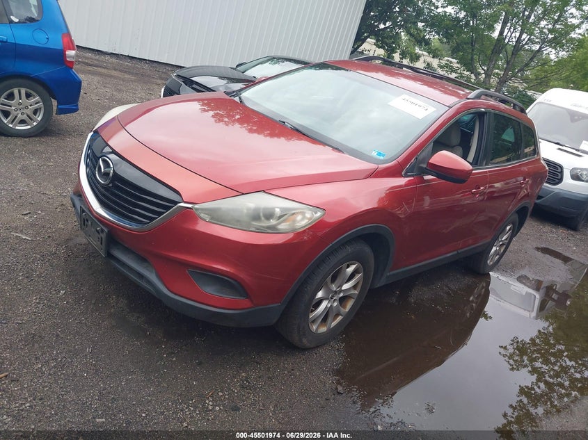 2014 Mazda Cx-9 VIN JM3TB2CA8E0433944 IAAI salvage auction — NORMAL WEAR, Clear (Virginia), sold $375 on 2026-07-09 (photo 2)