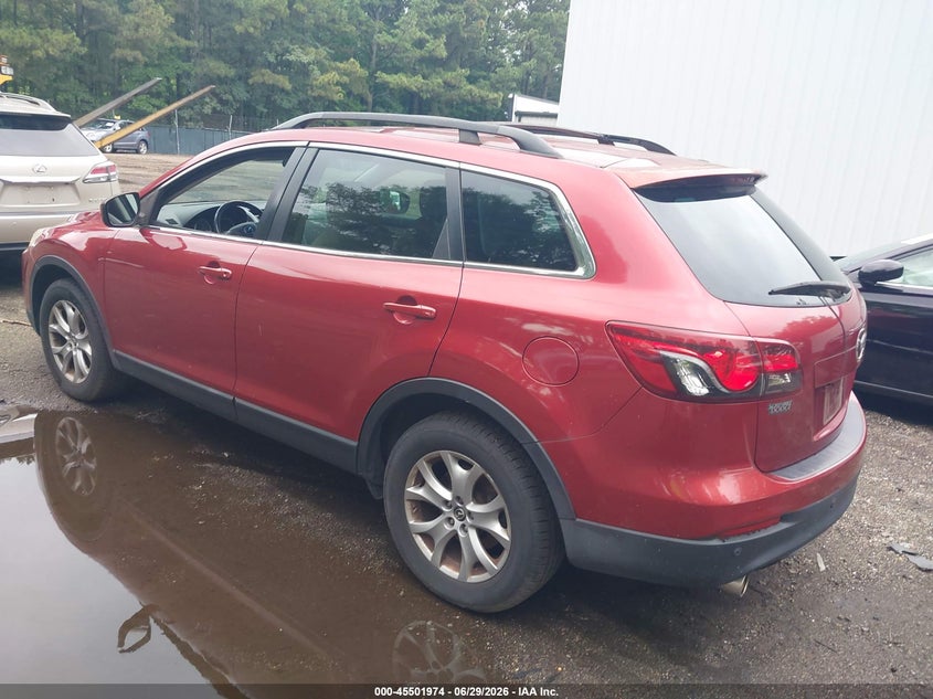 2014 Mazda Cx-9 VIN JM3TB2CA8E0433944 IAAI salvage auction — NORMAL WEAR, Clear (Virginia), sold $375 on 2026-07-09 (photo 3)