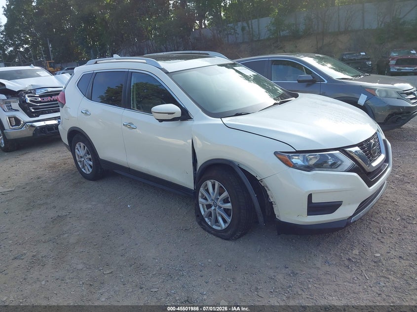2018 Nissan Rogue VIN JN8AT2MV0JW349031 IAAI salvage auction — RIGHT FRONT, Salvage Title, sold $3,300 on 2026-08-01 (photo 1)