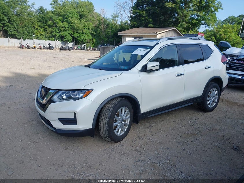 2018 Nissan Rogue VIN JN8AT2MV0JW349031 IAAI salvage auction — RIGHT FRONT, Salvage Title, sold $3,300 on 2026-08-01 (photo 2)