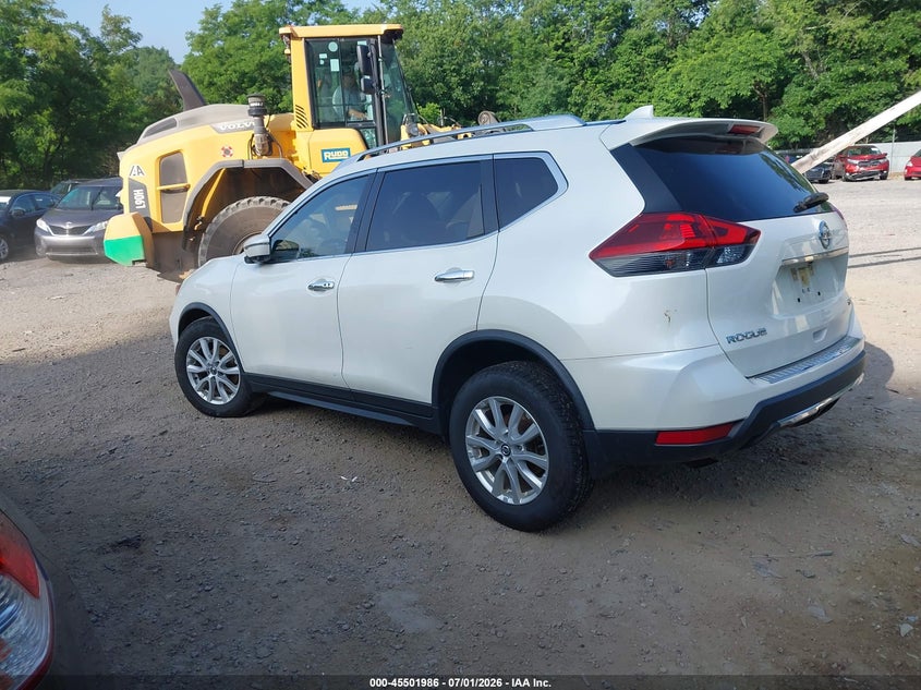 2018 Nissan Rogue VIN JN8AT2MV0JW349031 IAAI salvage auction — RIGHT FRONT, Salvage Title, sold $3,300 on 2026-08-01 (photo 3)