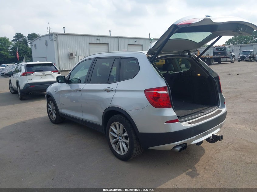 2013 BMW X3 VIN 5UXWX9C54D0A16839 IAAI salvage auction — FRONT END, Mv-907A (New York), sold $1,050 on 2026-07-21 (photo 3)