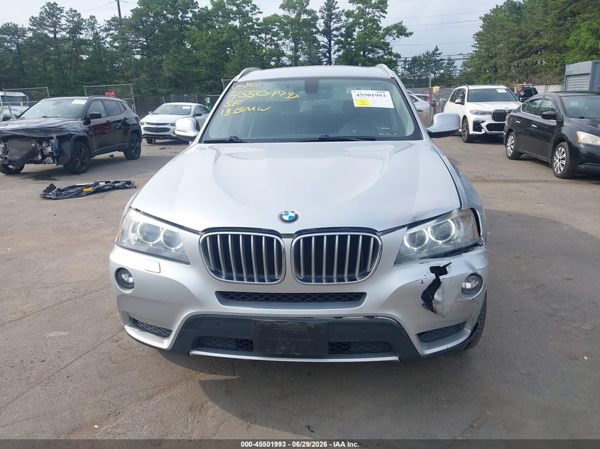 2013 BMW X3 VIN 5UXWX9C54D0A16839 IAAI salvage auction — FRONT END, Mv-907A (New York), sold $1,050 on 2026-07-21 (photo 6)