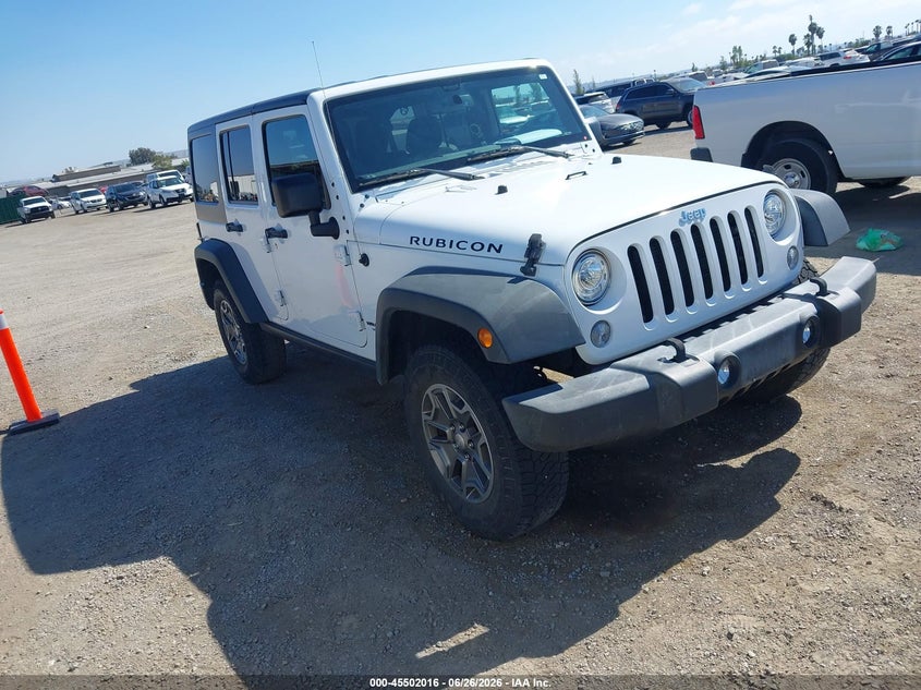 2017 Jeep Wrangler unlimited VIN 1C4BJWFG8HL714224 — IAAI salvage auction photo