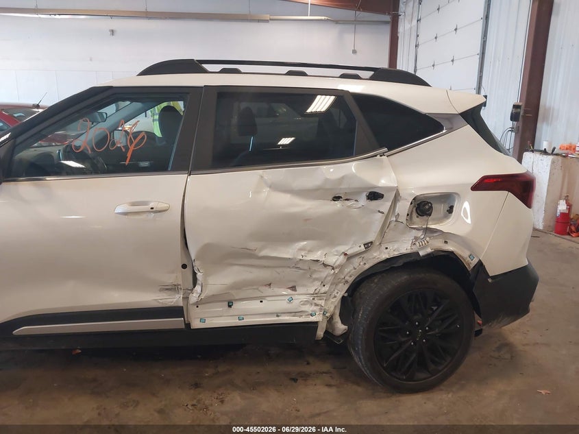 2022 Kia Seltos VIN KNDEUCA21N7304562 IAAI salvage auction — SIDE, Scrap (Michigan), sold $2,050 on 2026-07-28 (photo 6)
