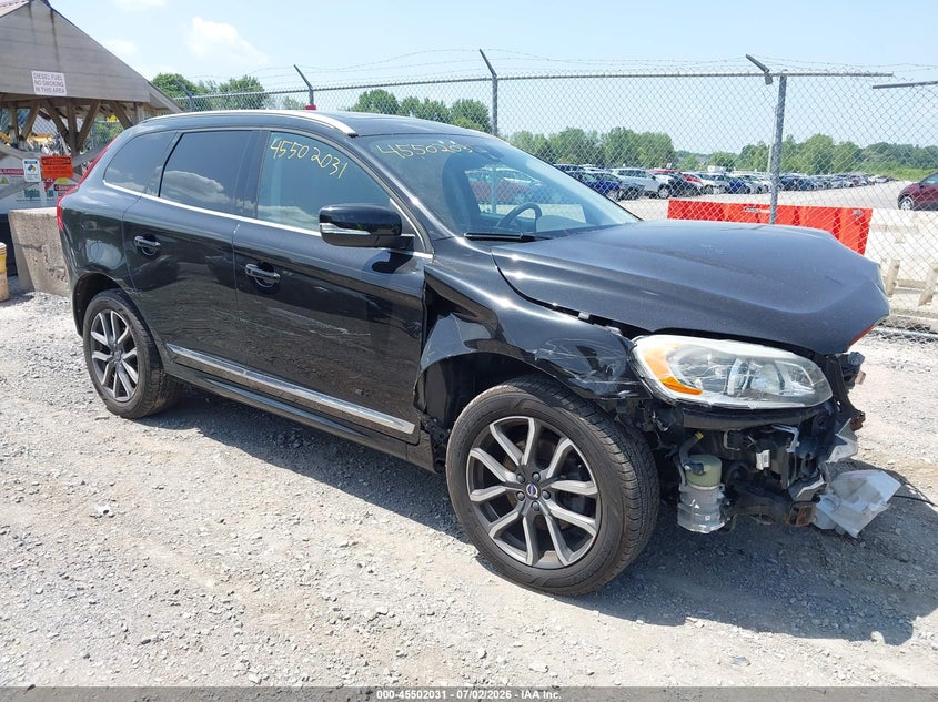 2017 Volvo Xc60 VIN YV449MRR7H2189016 IAAI salvage auction — FRONT END, Mv-907A (New York), sold $550 on 2026-08-16 (photo 1)