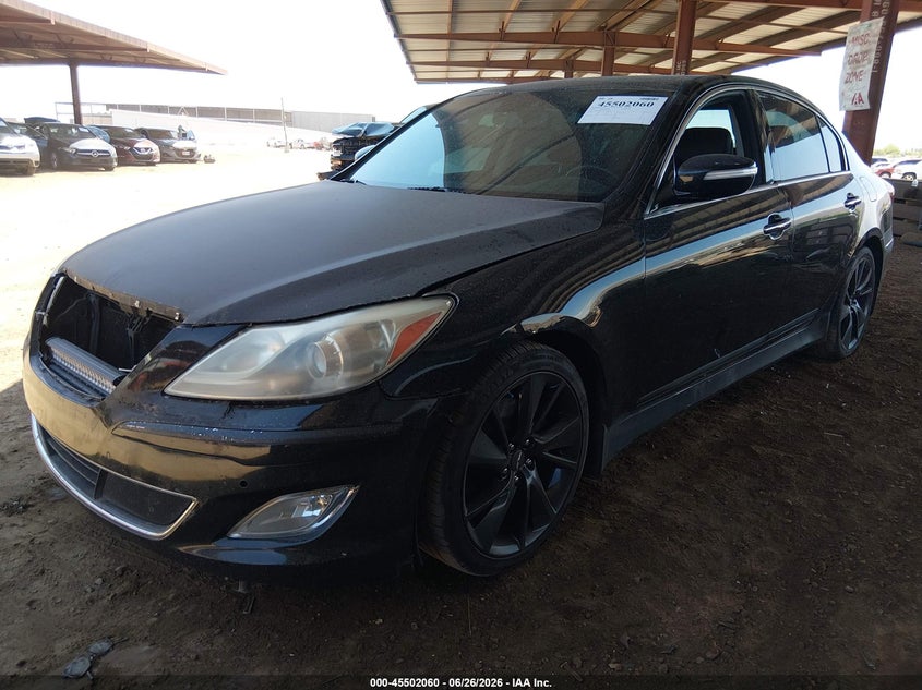 2013 Hyundai Genesis VIN KMHGC4DD2DU242163 IAAI salvage auction — NORMAL WEAR, Clear-Dealer Only (Arizona), sold $275 on 2026-07-28 (photo 2)