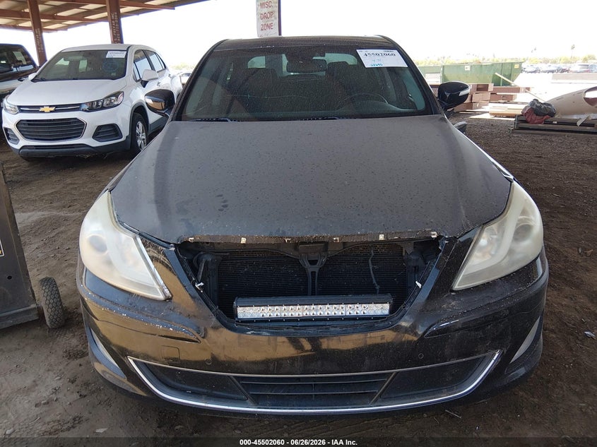 2013 Hyundai Genesis VIN KMHGC4DD2DU242163 IAAI salvage auction — NORMAL WEAR, Clear-Dealer Only (Arizona), sold $275 on 2026-07-28 (photo 6)