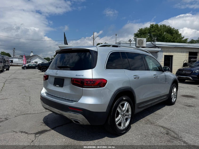 2021 Mercedes-benz Glb VIN W1N4M4HB3MW092722 IAAI salvage auction — UNKNOWN, Salvage Title, sold $6,600 on 2026-07-29 (photo 4)