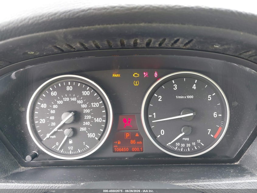 2009 BMW X5 VIN 5UXFE83579L171081 IAAI salvage auction — NORMAL WEAR, Clear - Dealer Only (California), sold $1,000 on 2026-07-27 (photo 7)