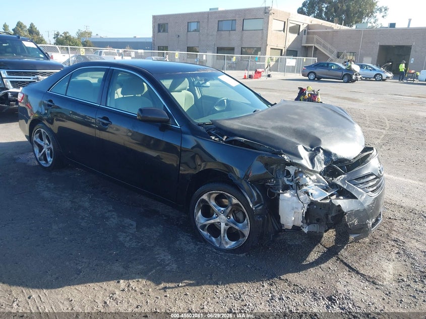 2007 Toyota Camry VIN JTNBE46K973048286 IAAI salvage auction — FRONT END, Salvage (California), sold $375 on 2026-07-20 (photo 1)