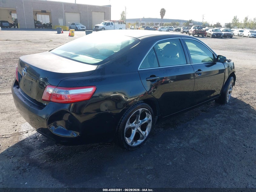 2007 Toyota Camry VIN JTNBE46K973048286 IAAI salvage auction — FRONT END, Salvage (California), sold $375 on 2026-07-20 (photo 4)