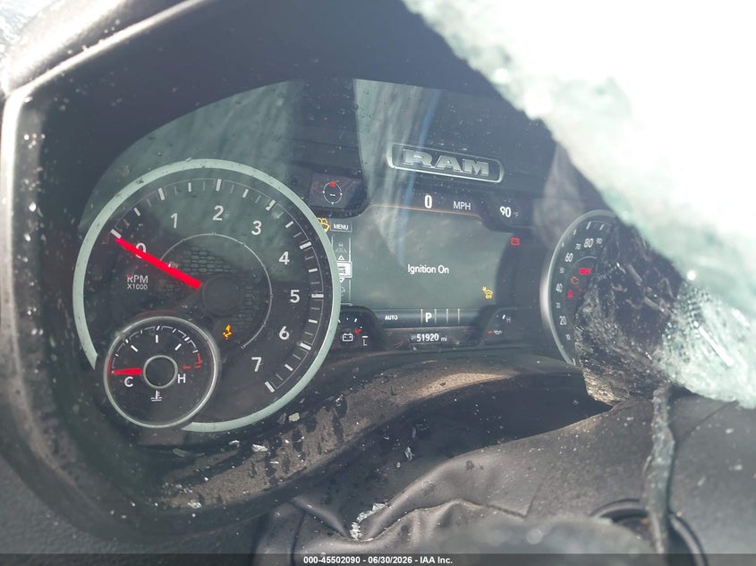 2025 Ram 1500 VIN 1C6SRFFP6SN732071 IAAI salvage auction — ROLLOVER, Junk Bill Of Sale Mv2459 (Wisconsin), sold $3,350 on 2026-07-25 (photo 7)