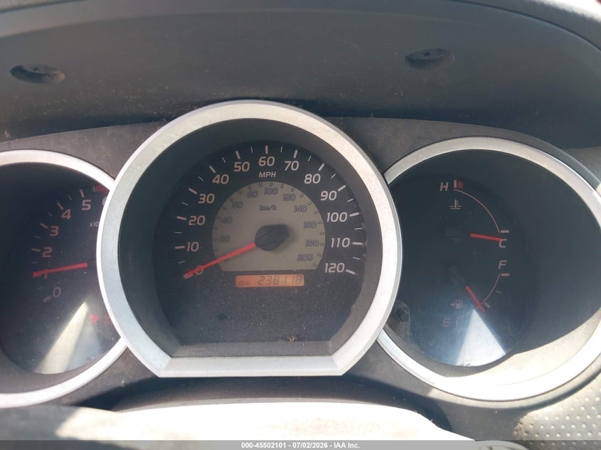 2007 Toyota Tacoma VIN 5TEPX42N37Z444512 IAAI salvage auction — REAR END, Clear (Indiana), sold $2,150 on 2026-07-29 (photo 7)