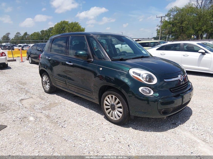 2014 Fiat 500l VIN ZFBCFABH1EZ001944 IAAI salvage auction — ENGINE DAMAGE, Salvage (Missouri), sold $250 on 2026-08-03 (photo 1)