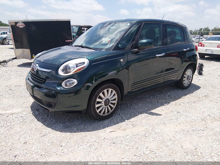 2014 Fiat 500l VIN ZFBCFABH1EZ001944 IAAI salvage auction — ENGINE DAMAGE, Salvage (Missouri), sold $250 on 2026-08-03 (photo 2)