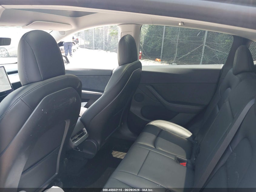 2022 Tesla Model y VIN 7SAYGDEEXNF309688 IAAI salvage auction — UNKNOWN, Salvage (Pennsylvania), sold $8,500 on 2026-07-31 (photo 7)