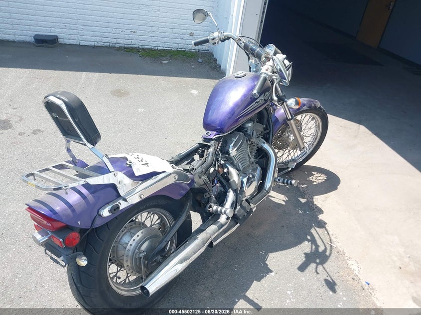 2002 Honda Vt600 VIN JH2PC21392M312427 IAAI salvage auction — NORMAL WEAR, Clear (Virginia), sold $200 on 2026-07-07 (photo 4)
