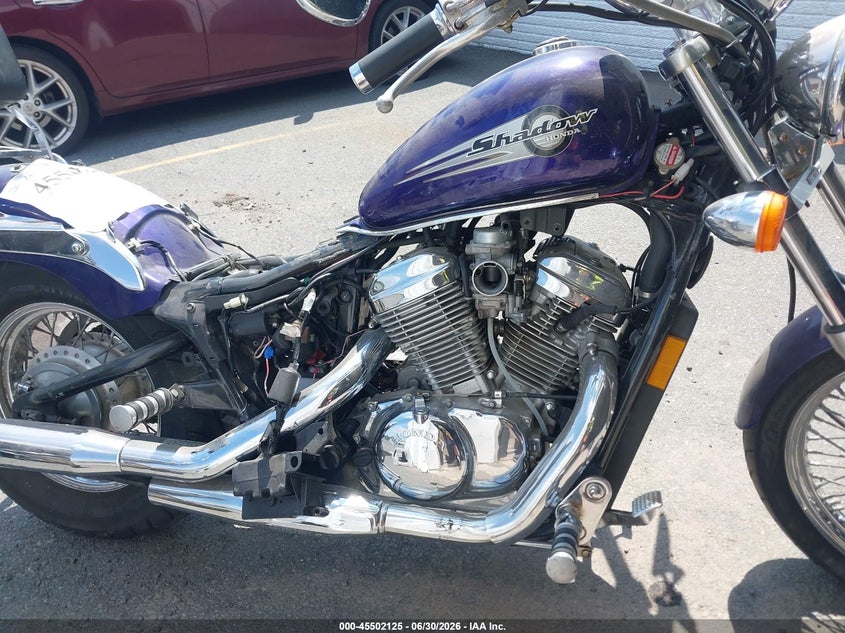 2002 Honda Vt600 VIN JH2PC21392M312427 IAAI salvage auction — NORMAL WEAR, Clear (Virginia), sold $200 on 2026-07-07 (photo 8)