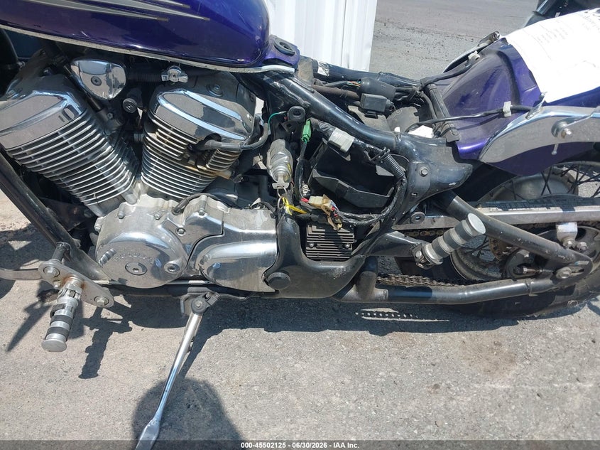 2002 Honda Vt600 VIN JH2PC21392M312427 IAAI salvage auction — NORMAL WEAR, Clear (Virginia), sold $200 on 2026-07-07 (photo 9)