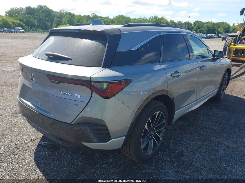 2024 Acura Zdx VIN 4W5KHNRL4RZ509032 IAAI salvage auction — FRONT END, Salvage - 75% Or Less (Maryland), sold $9,500 on 2026-08-23 (photo 4)