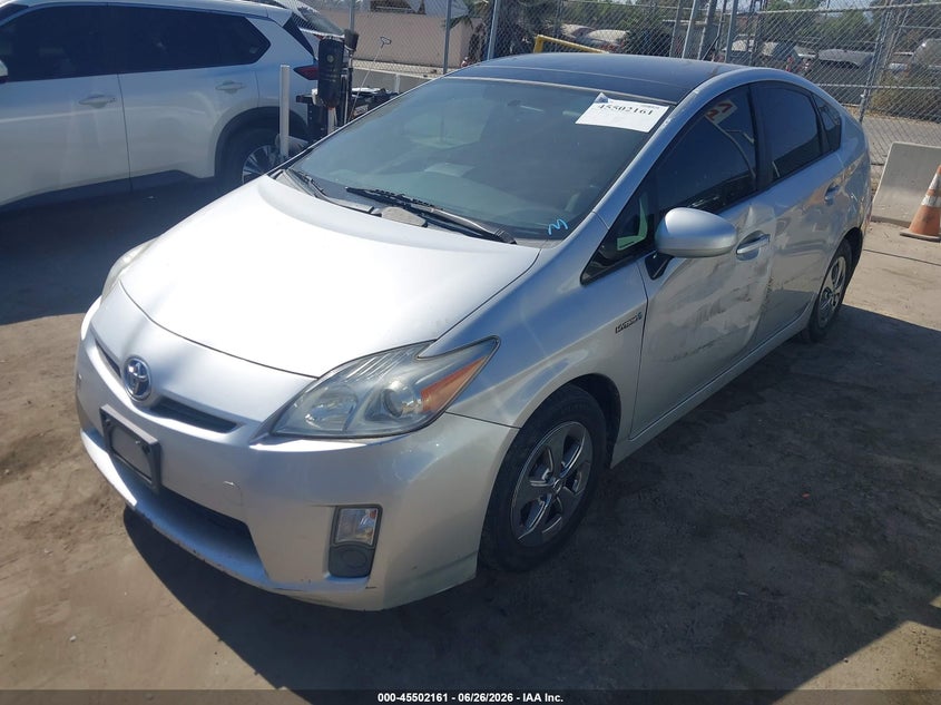 2010 Toyota Prius VIN JTDKN3DU9A5113121 IAAI salvage auction — LEFT SIDE, Salvage (California), sold $1,200 on 2026-07-29 (photo 2)