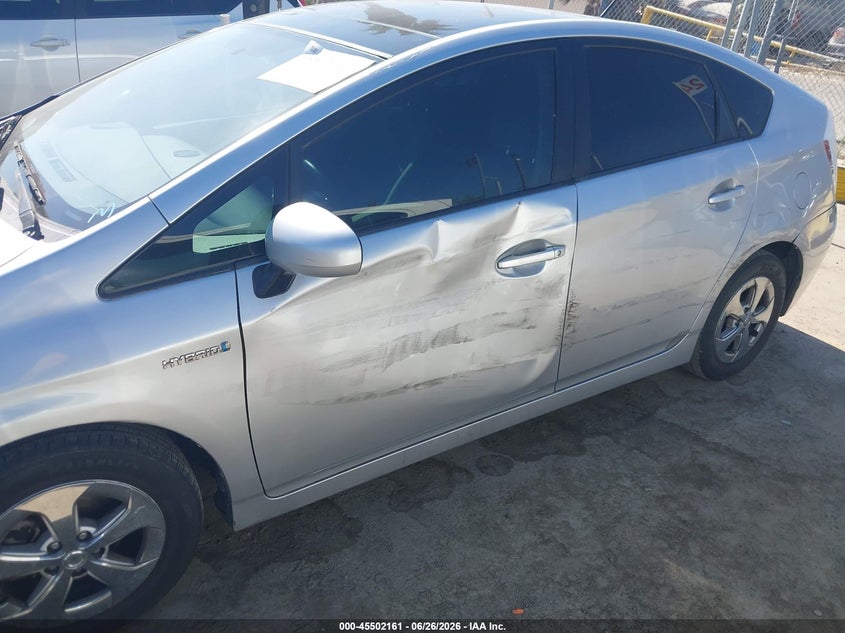 2010 Toyota Prius VIN JTDKN3DU9A5113121 IAAI salvage auction — LEFT SIDE, Salvage (California), sold $1,200 on 2026-07-29 (photo 6)