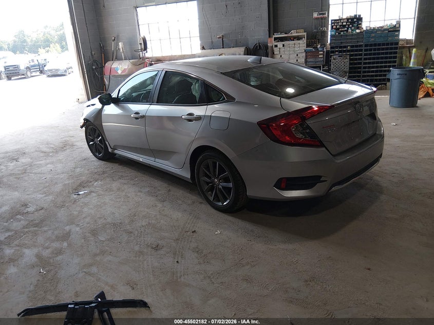 2021 Honda Civic VIN 2HGFC1F71MH701435 IAAI salvage auction — FRONT END, Salvage Title, sold $3,600 on 2026-07-30 (photo 3)