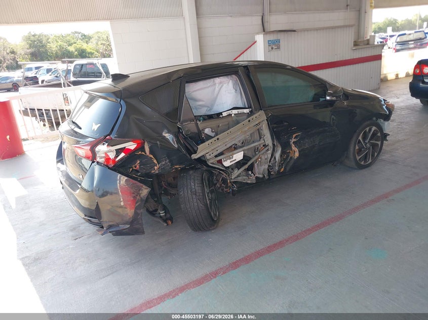 2018 Toyota Corolla VIN JTNKARJE5JJ553240 IAAI salvage auction — NORMAL WEAR, Clear (Florida), sold $1,550 on 2026-07-29 (photo 4)