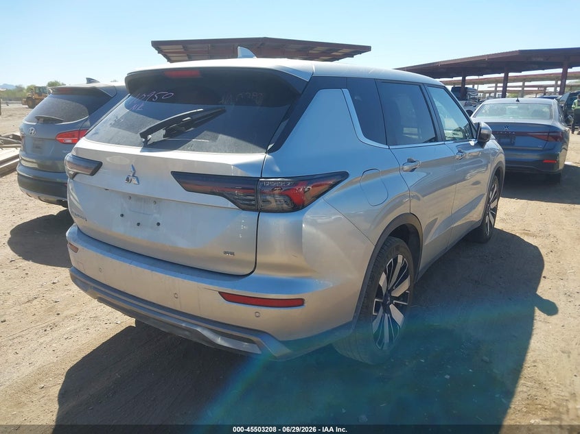2025 Mitsubishi Outlander VIN JA4J3VA87SZ036564 IAAI salvage auction — NORMAL WEAR, Enterprise Vehicles Clear Only (Illinois), sold $14,825 on 2026-07-07 (photo 4)