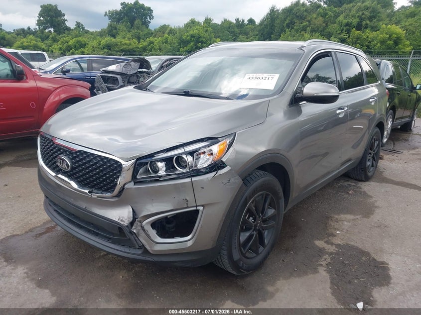 2016 Kia Sorento VIN 5XYPG4A30GG145361 IAAI salvage auction — FRONT END, Salvage (Louisiana), sold $625 on 2026-07-28 (photo 2)
