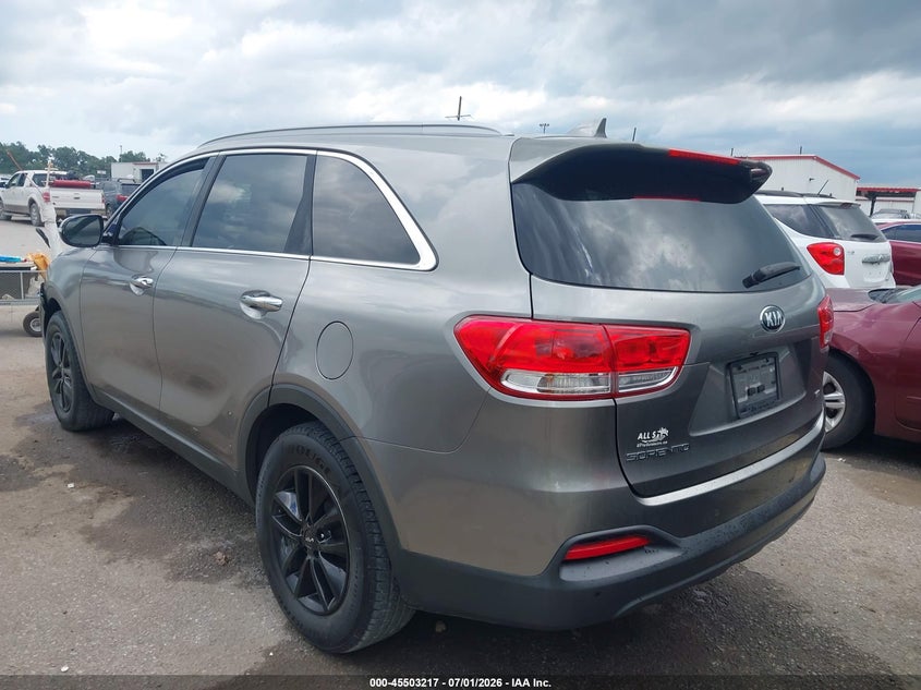 2016 Kia Sorento VIN 5XYPG4A30GG145361 IAAI salvage auction — FRONT END, Salvage (Louisiana), sold $625 on 2026-07-28 (photo 3)