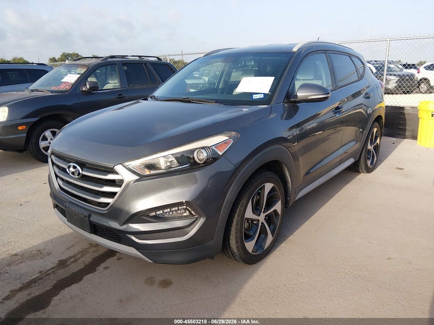 2017 Hyundai Tucson VIN KM8J3CA2XHU507730 IAAI salvage auction — NORMAL WEAR, Certificate Of Title (Nebraska), sold $4,550 on 2026-07-09 (photo 2)