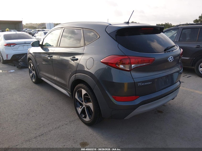 2017 Hyundai Tucson VIN KM8J3CA2XHU507730 IAAI salvage auction — NORMAL WEAR, Certificate Of Title (Nebraska), sold $4,550 on 2026-07-09 (photo 3)