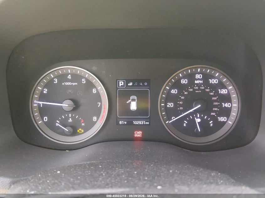 2017 Hyundai Tucson VIN KM8J3CA2XHU507730 IAAI salvage auction — NORMAL WEAR, Certificate Of Title (Nebraska), sold $4,550 on 2026-07-09 (photo 7)