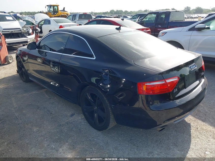 2009 Audi A5 VIN WAUDK78T59A029713 IAAI salvage auction — FRONT END, Salvage (Texas), sold $1,800 on 2026-07-14 (photo 3)