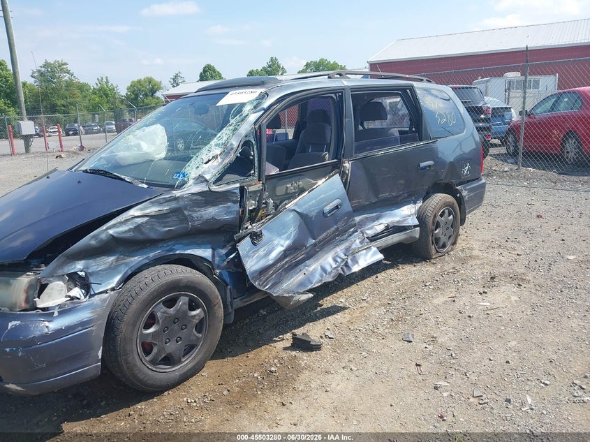 1995 Honda Odyssey VIN JHMRA1877SC028566 IAAI salvage auction — LEFT SIDE, Clear (Virginia), sold $25 on 2026-07-28 (photo 6)