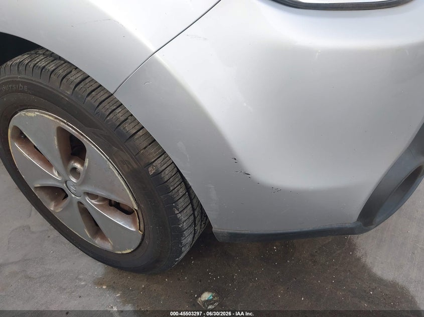 2014 Kia Soul VIN KNDJN2A27E7727751 IAAI salvage auction — NORMAL WEAR, Original (Texas), sold $1,025 on 2026-07-14 (photo 6)