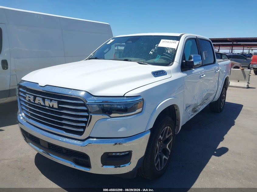 2026 Ram 1500 VIN 1C6SRFJP5TN249079 IAAI salvage auction — NORMAL WEAR, Enterprise Vehicles Clear Only (Arizona), sold $23,350 on 2026-07-21 (photo 2)