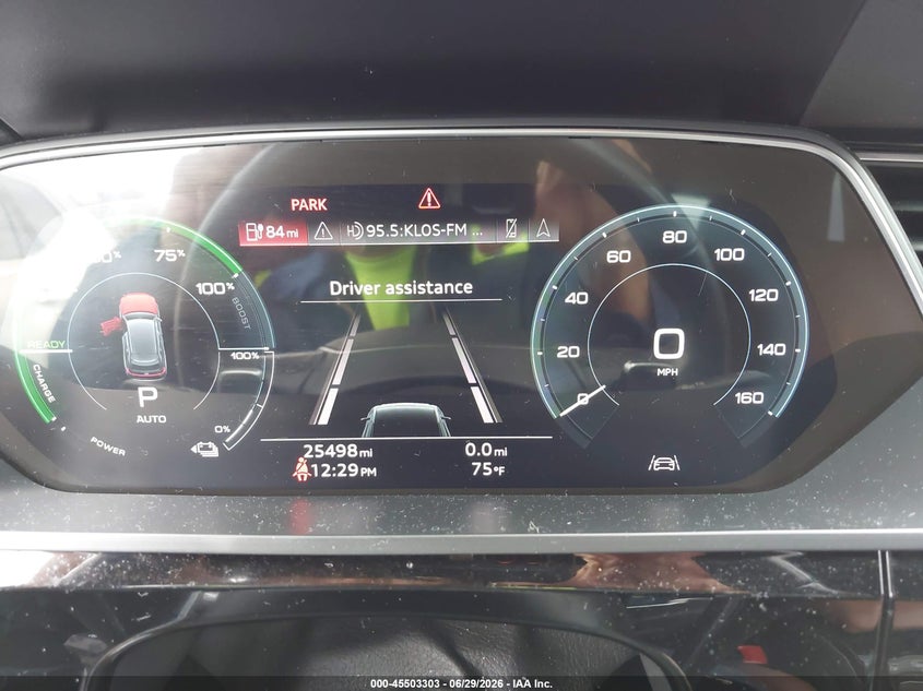 2021 Audi E-tron VIN WA1AAAGE8MB014810 IAAI salvage auction — LEFT FRONT, Salvage Title, sold $14,600 on 2026-07-13 (photo 7)