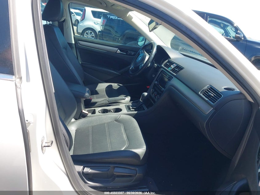 2014 Volkswagen Passat VIN 1VWBT7A37EC073113 IAAI salvage auction — RIGHT FRONT, Salvage (Arizona), sold $900 on 2026-07-12 (photo 5)