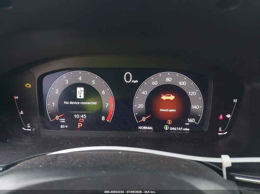 2023 Acura Integra VIN 19UDE4H35PA025460 IAAI salvage auction — FRONT END, Salvage - 75% Or Less (Maryland), sold $7,525 on 2026-09-01 (photo 7)
