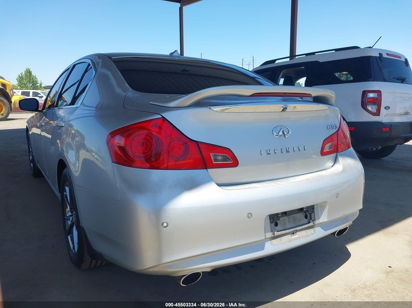 2013 Infiniti G VIN JN1CV6AP4DM715149 IAAI salvage auction — RIGHT FRONT, Salvage (California), sold $800 on 2026-07-28 (photo 3)