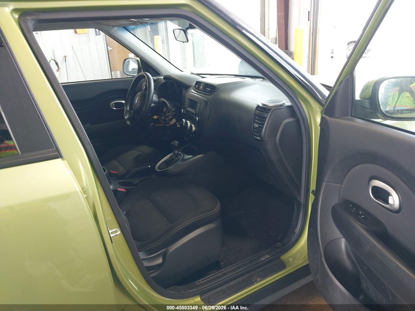 2015 Kia Soul VIN KNDJP3A53F7769698 IAAI salvage auction — LEFT FRONT, Salvage Title, sold $25 on 2026-07-30 (photo 5)