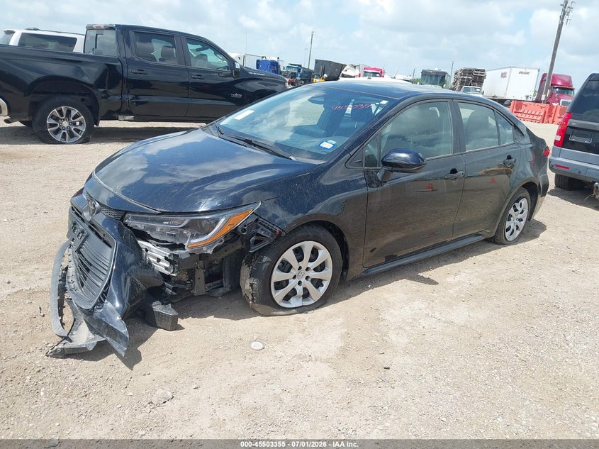 2025 Toyota Corolla VIN 5YFB4MDE8SP271441 IAAI salvage auction — FRONT END, Enterprise Vehicles Clear Only (Texas), sold $10,500 on 2026-07-27 (photo 2)