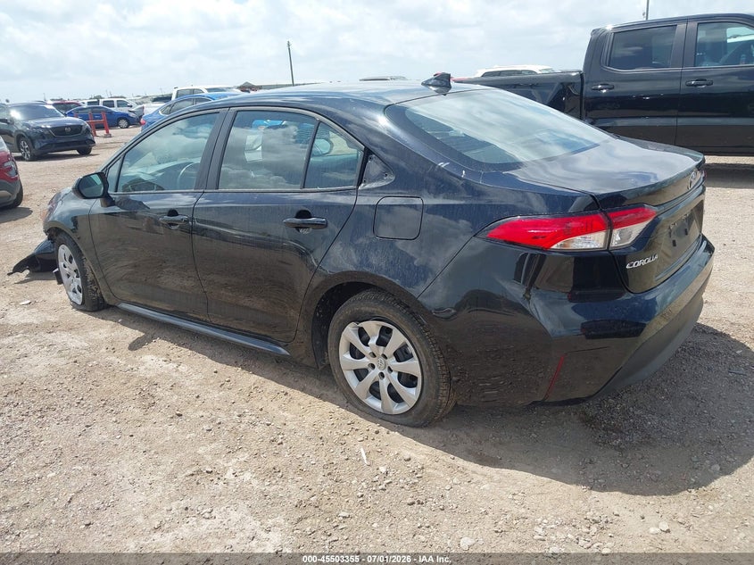 2025 Toyota Corolla VIN 5YFB4MDE8SP271441 IAAI salvage auction — FRONT END, Enterprise Vehicles Clear Only (Texas), sold $10,500 on 2026-07-27 (photo 3)